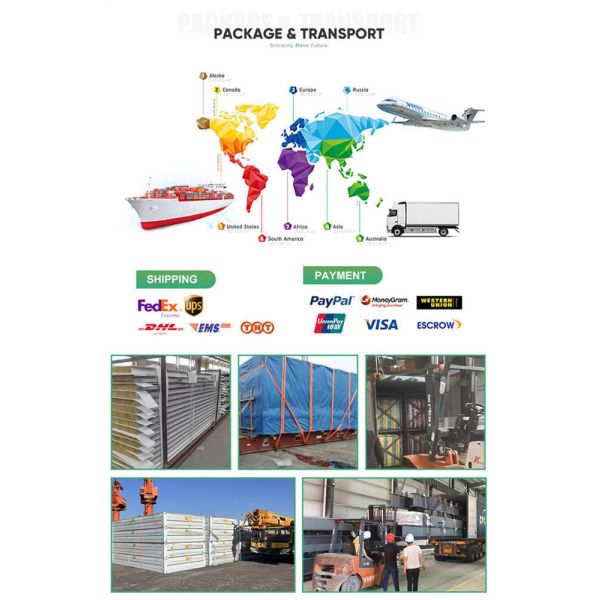 Foldable Prefabricated Home Cottage House Light Steel Prefab Tiny Home Flat Pack Villa