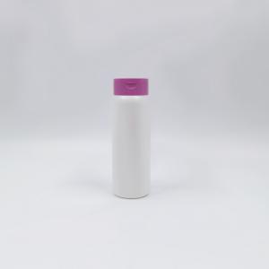 White HDPE 250ml Wide Mouth Plastic Cosmetic Bottles