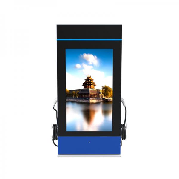 Quality urhealth 55 inch LCD advertising display digital signage outdoor charging pile for sale