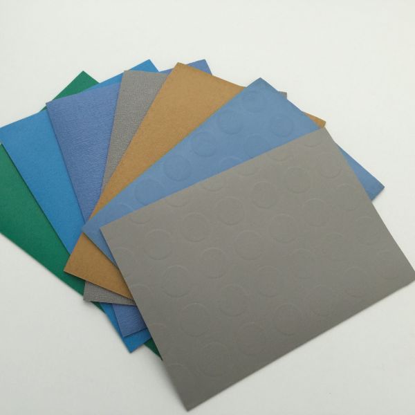 Static Dissipative ESD Safe Materials Vinyl ESD Floor Mat Smooth Or Textured Surface
