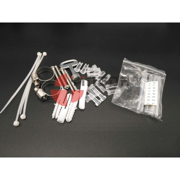 1*8 Splitter Module FTTH Fiber Optic Spliter Box Uncut Cable ABS White Flame Retardant UL94 V0