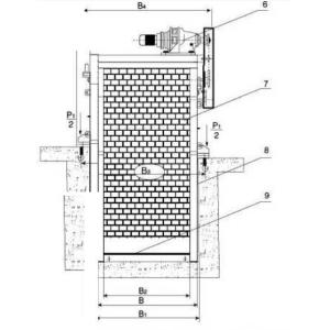 Water Treatment Rotary Bar Screen