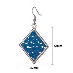 Blank Metal Sublimation Earrings With Metal Insert Custom Sublimation Eardrop