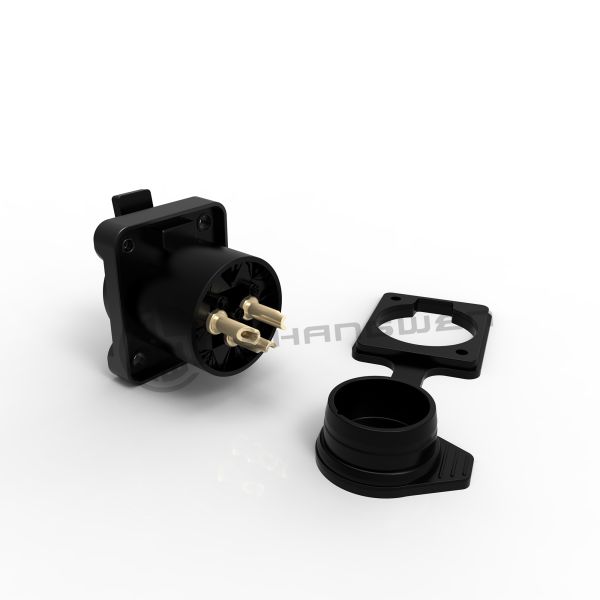 Mini XLR 5 Pin Connector Outdoor Male And Female Plug Connector Waterproof