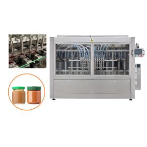 Buy cheap Automatic Servo Motor Piston Linear Glass Jar Apple Sauce Filling Machine With from wholesalers