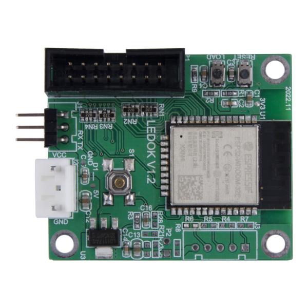 Small Size Stand-alone Cards KD02 with 1 HUB75 Port 2 RGB SPI Flash 4 MB Support