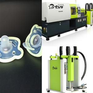 China Baby Silicone Nipple Low Pressure Molding Machine , 2 Color High Speed Injection Moulding Machine on sale
