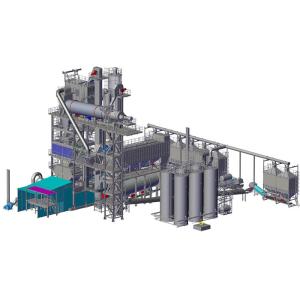 China Advanced Airport Asphalt Recycling Machine Environmental Friendly wholesale