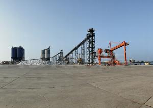 China Bulk Materials Mobile Ship Unloader No Dust Pollution High Efficiency wholesale