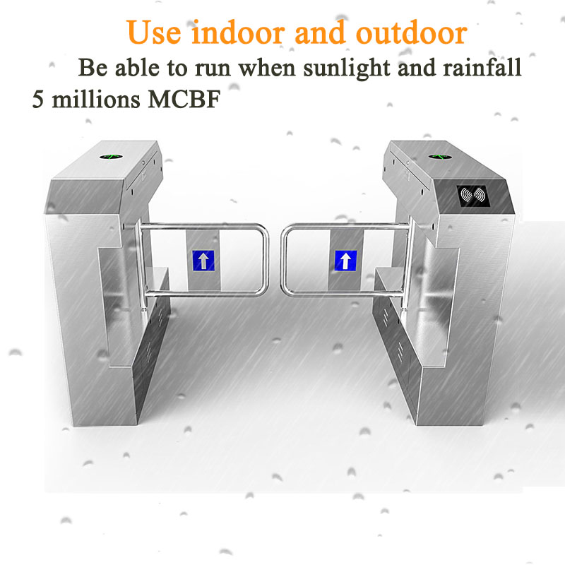 DC24V Automatic Flap Swing Gate Motor For Supermarket Entrance Access Control