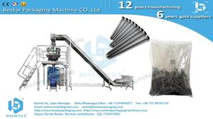 China How to pack super long iron nails 100mm of 2KG pouch BSTV-550AZ wholesale