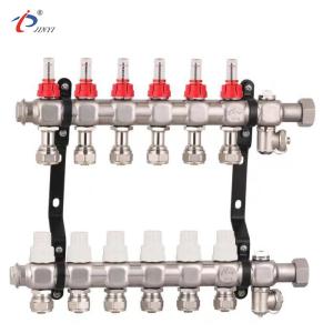 China Customized 1.6mpa 12 Loop CE Radiant Manifold wholesale