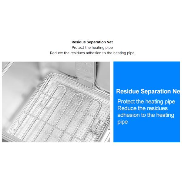 Two Tank Commercial Lava Rock Grill Pasta Spaghetti Noodle Cooker 28Lx2