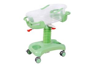China Mobile Hospital Baby Cuna , Transparent PP Crib ABS Side Rails wholesale