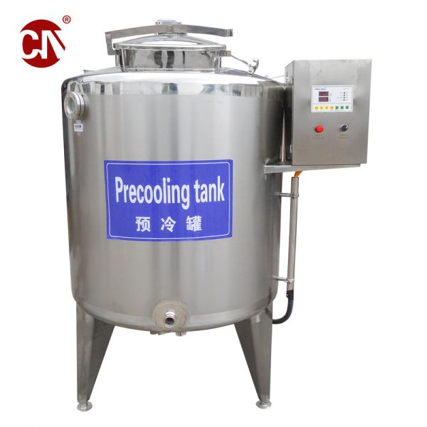 Homogenizer Pasteurized Yogurt Fermentation Tank with Vertical Cold Refrigeration