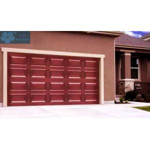 China Electric Residential Overhead Sectional Garage Door 550mm wholesale