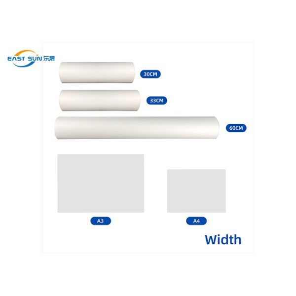 Double Side Matte Clear Heat Transfer PET Film For Textile Fabrics