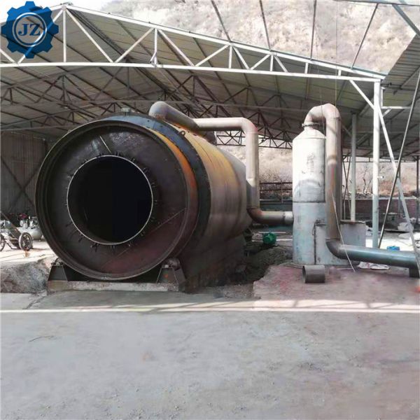 10ton 12ton Environmental Used Waste Tire Pyrolysis Recycling Plant For Fuel Oil