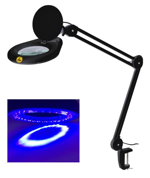 Quality magnifier lamp UV light  ESD Electro-Static discharge ultraviolet magnifying led light for sale