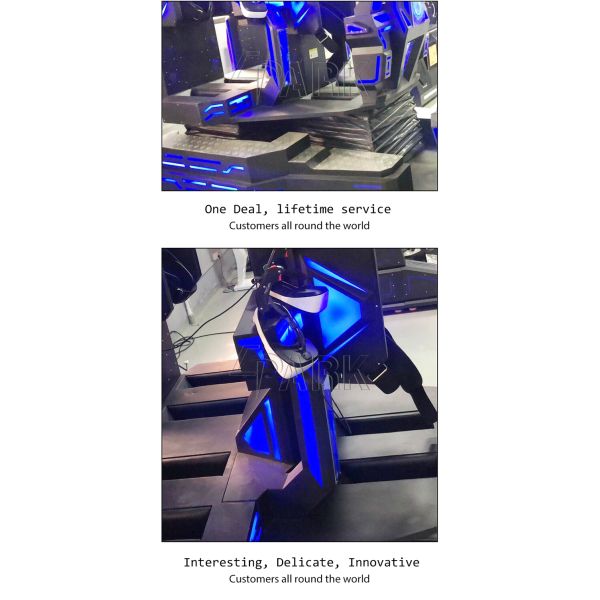 3 In 1 VR Game Zoo 9D VR Standing Platform Commercial Cinema Equipment