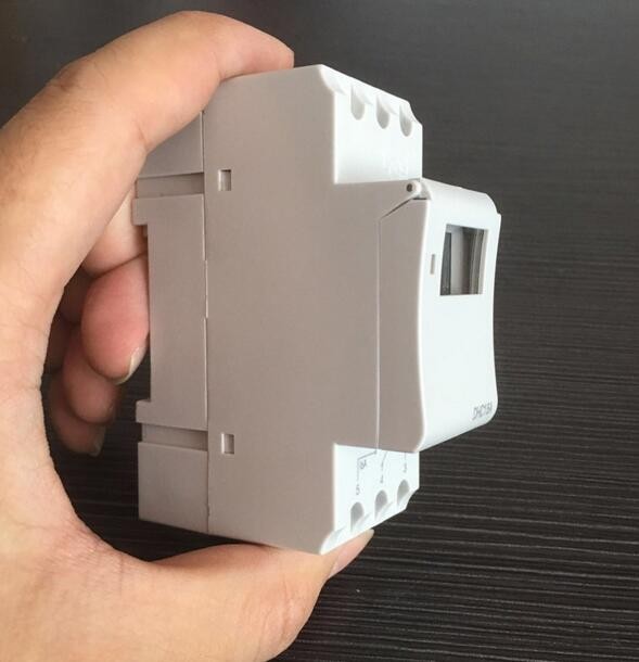 High quality DHC15 Weekly Programmable Digital Electronic Timer AHC15T 50Hz 24 Hour Digital Time Switch Din Rail Timer Switch
