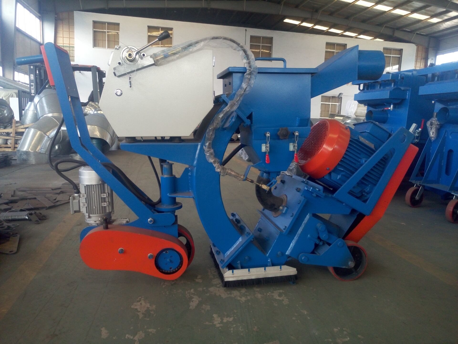 Mobile Type road surface Shot Blasting Machine