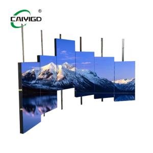 China CAIYI Custom Moving LED Screen Gold Plated HD Advertising Screen wholesale