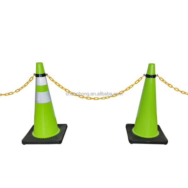 PE Material Anti-UV Plastic Link Chain with 500 Meters MOQ for Roadway Safety