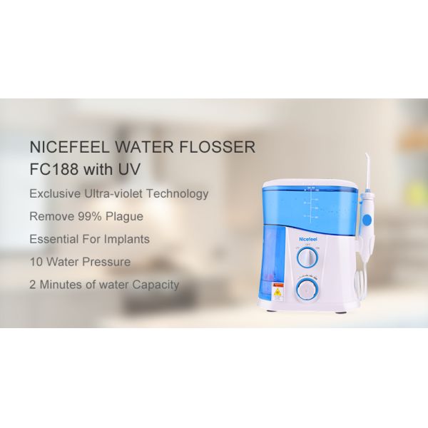 7pcs Nozzles Countertop Water Flosser