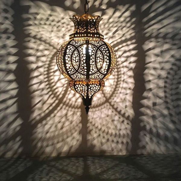 Moroccan Style Hanging Pendant Light Chorded Hanging Decorative Arabic Lamps(WH-DC-64)