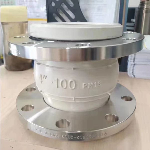 Food Grade Rubber Expansion Joints for Safe Drinking Water Flange Connection -30-150C
