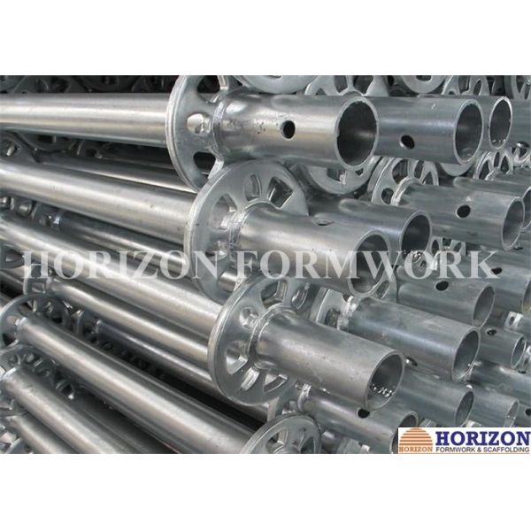 Flexible Ringlock Scaffolding System , Wedge Lock Scaffolding High Stability