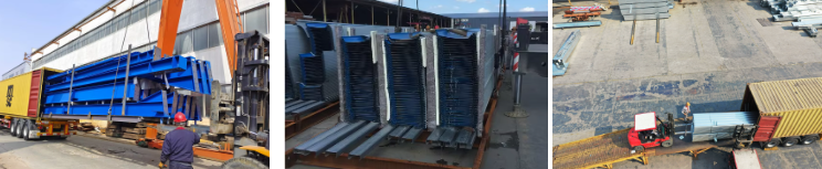 Environmental Friendly Steel Structure Industrial Building Logistics Warehousing Mechanical Processing Compatibility