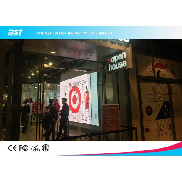 P5 Flexible LED Display , LED Video Curtain HD resolution for shopping center