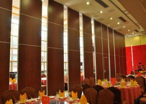 China Demountable Partition Acoustic Wooden Plywood Partition Wall Wooden Surface wholesale