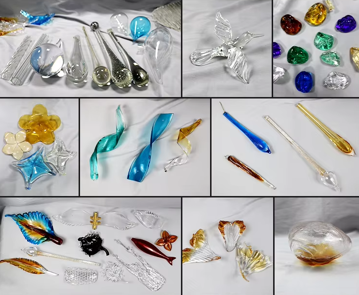 Hotel Lobby Villa Banquet Hall Decoration Project Luxury Rainfall Glass Gem Stone Chandelier Accessories