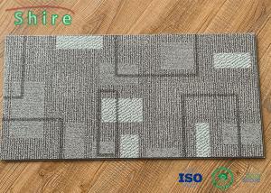 China Slip Resistant Waterproof PVC Commercial Lvt Flooring Carpet Design Grey Color wholesale