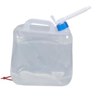 China Collapsible Translucent Water Bag 20L for Camping Gear PVC Outdoor Square Container wholesale
