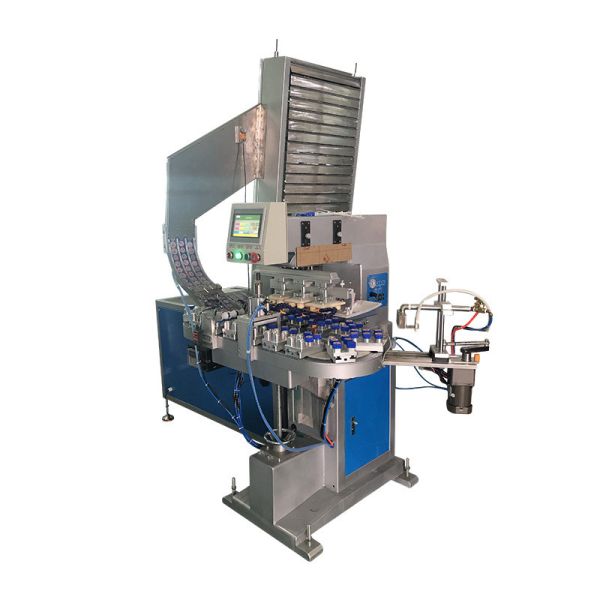 8000P/H Auto Pad Printing Machine high speed For Bottle Cap