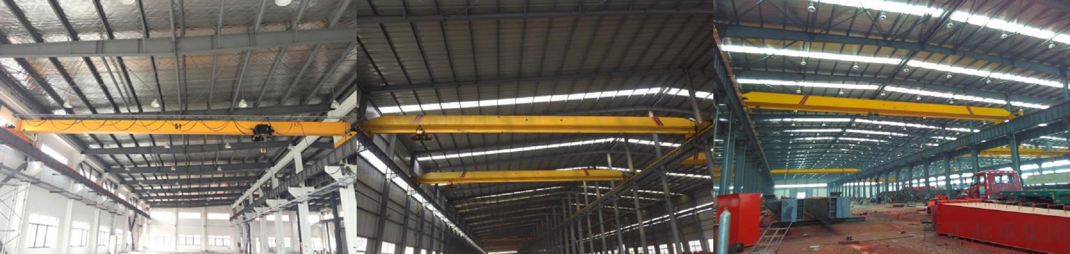 Light Duty Electric Single Girder Overhead Cranes Travelling Crane With 5T Load Capacity