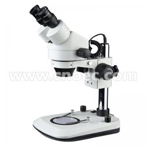 China 7- 45x Stereo Zoom Microscope Binocular Compound Microscope Led Light A23.0901- Bl8 on sale
