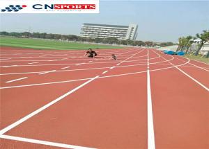 China RoHS PU Running Track , Waterproof Synthetic Athletic Track wholesale