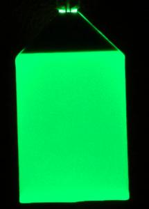 China 3mm Thick Customized Green LED Backlight For LCD Display on sale