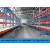 Corrosion Protection Steel Rack Storage , Metal Pallet Racks With Plywood Board for sale
