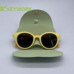 China Kid Durable PE Pouch Fashionable Soft Sunglasses Case Shakeproof Drawstring Handhold wholesale