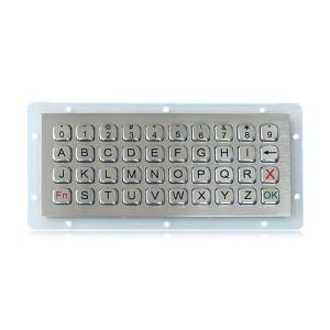 China Security 40 Keys Panel Mount Keyboard , Industrial Metal Keyboard Weatherproof on sale