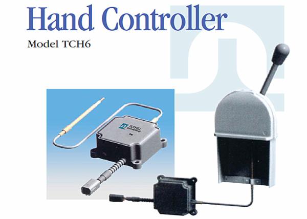 Quality Electronic Industrial Hand Control Lever Model TCH6 Series For Trucks / Buses for sale