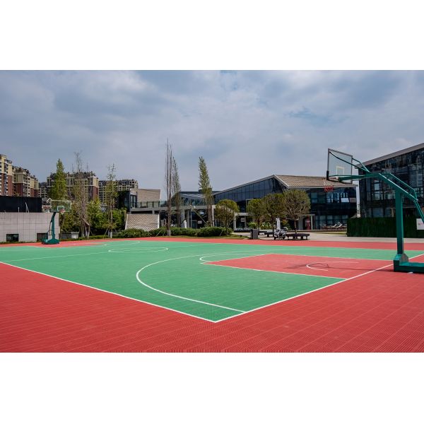 Non Toxic Anti Slip Interlocking Garage Floor Tiles Environmentally Friendly