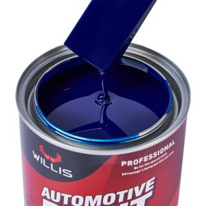 China Hard Metallic Blue 2k Automotive Paint Car Refinish wholesale