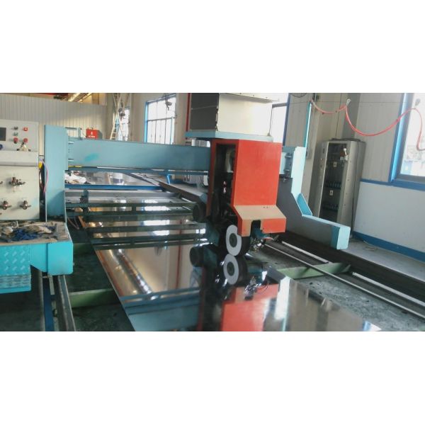 Weld Part Automatic Grinding Machine Color Optional For Metal Processing